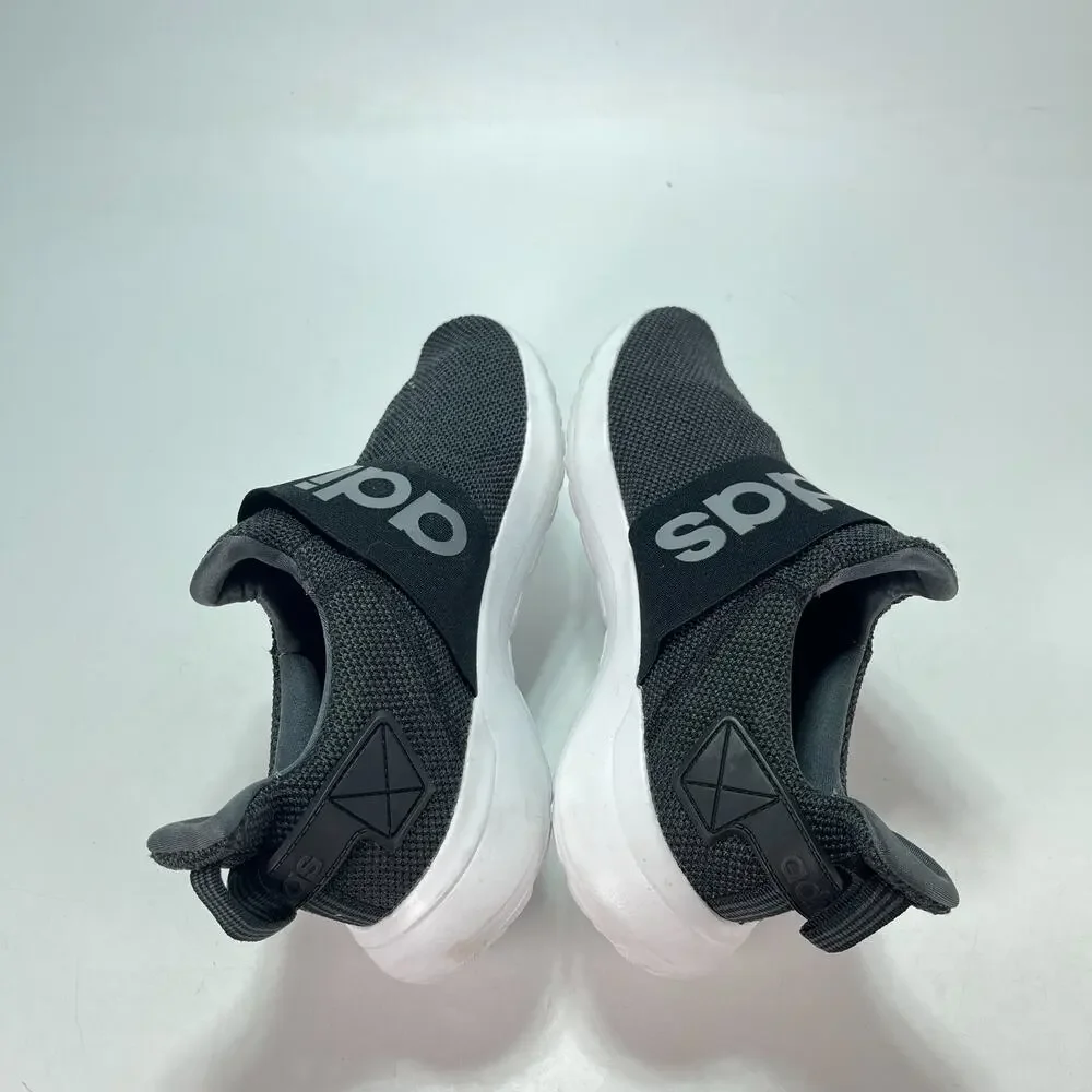 adidas Lite Racer Adapt Black Grey Slip On Casual Shoes DB1645 Men's Size 7.5